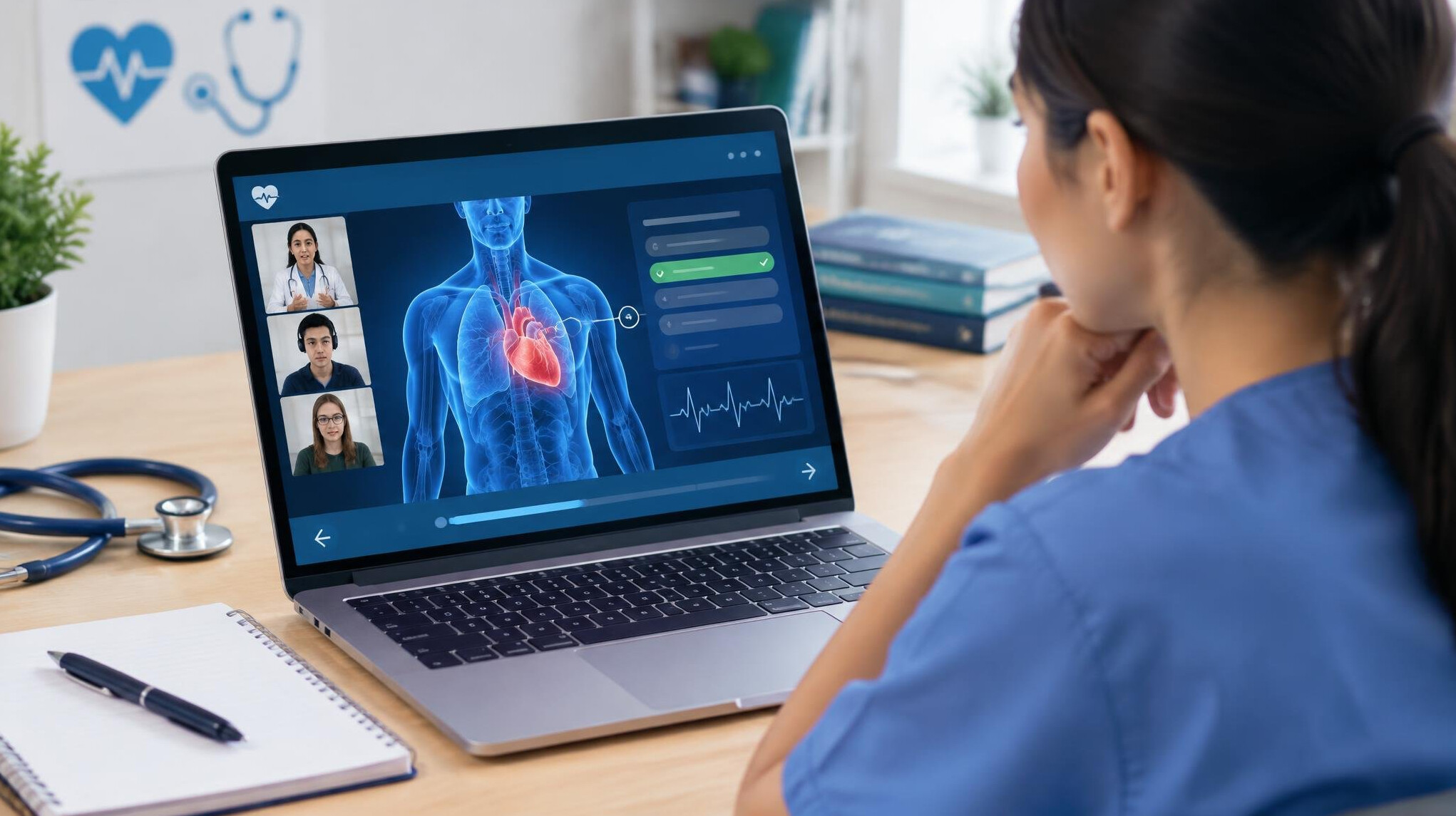 interactive digital health module