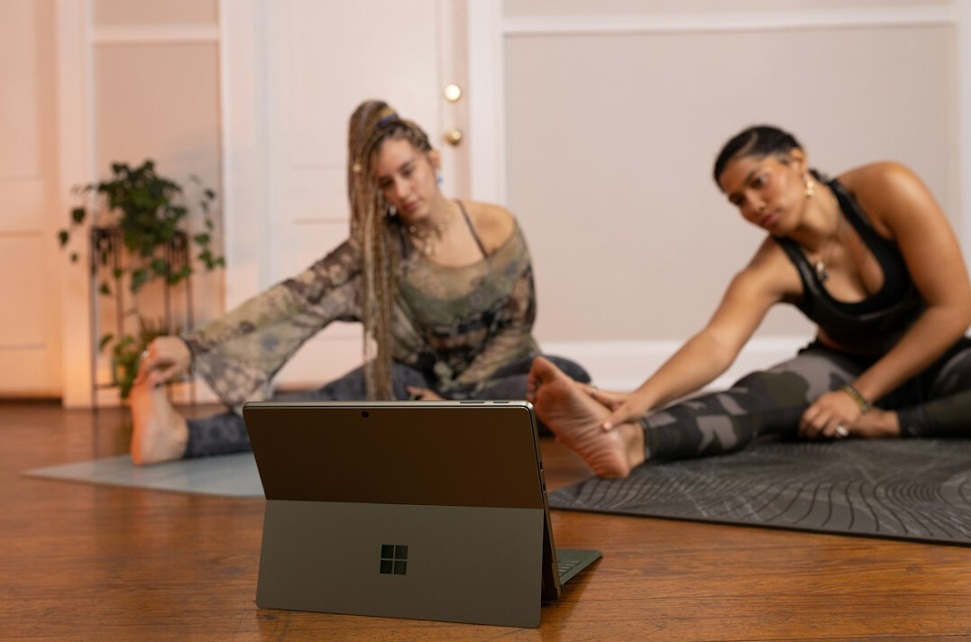 group virtual wellness session